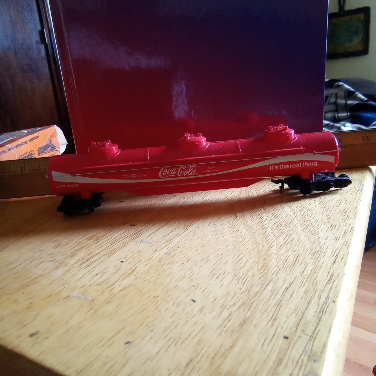 COCA COLA COLLECTIBLE TYCO TANKER TRIPLE DOME CAR MINT CONDITION
