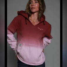 Kimes Ranch Summer Love Sweatshirt Pink Ombre Womens Small