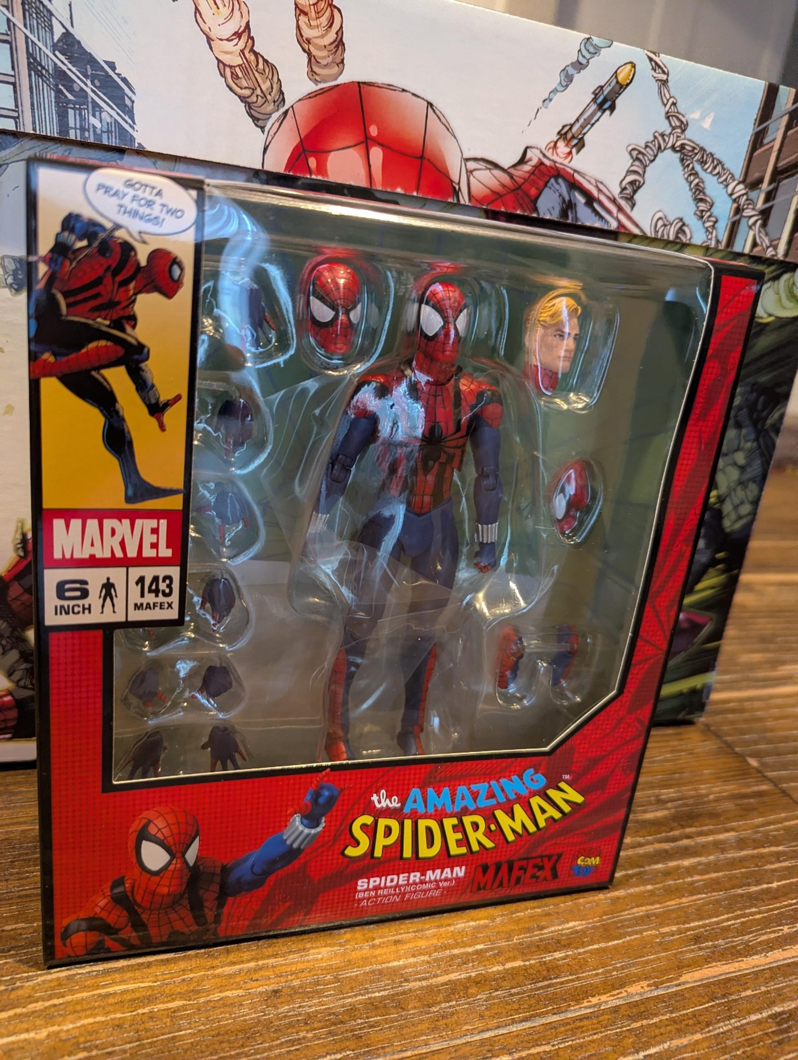 Mafex 143 Ben Riley Spider Man