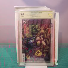 Justice league dark 10 Kelley Jones variant signed by Tynion CBCS 9.8