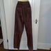 Vtg Scully brown suede leather pants
