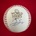George Springer Astros Signed Autographed 2017 World Series Baseball USA SM