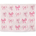 Coquette Pink Bow Tapestry, Coquette Room Decor, Pink Preppy Girly Wall Decor