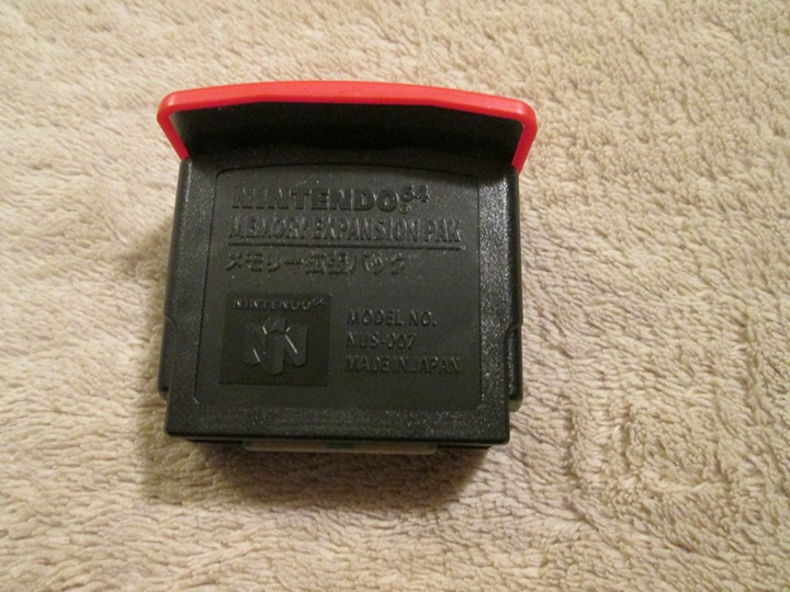 Genuine Authentic Nintendo 64 N64 Memory Expansion Pak Pack Jumper Original