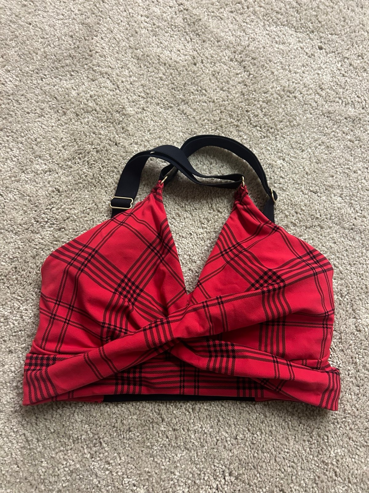 Buffbunny Candy Wrap Sports Bra Sz L