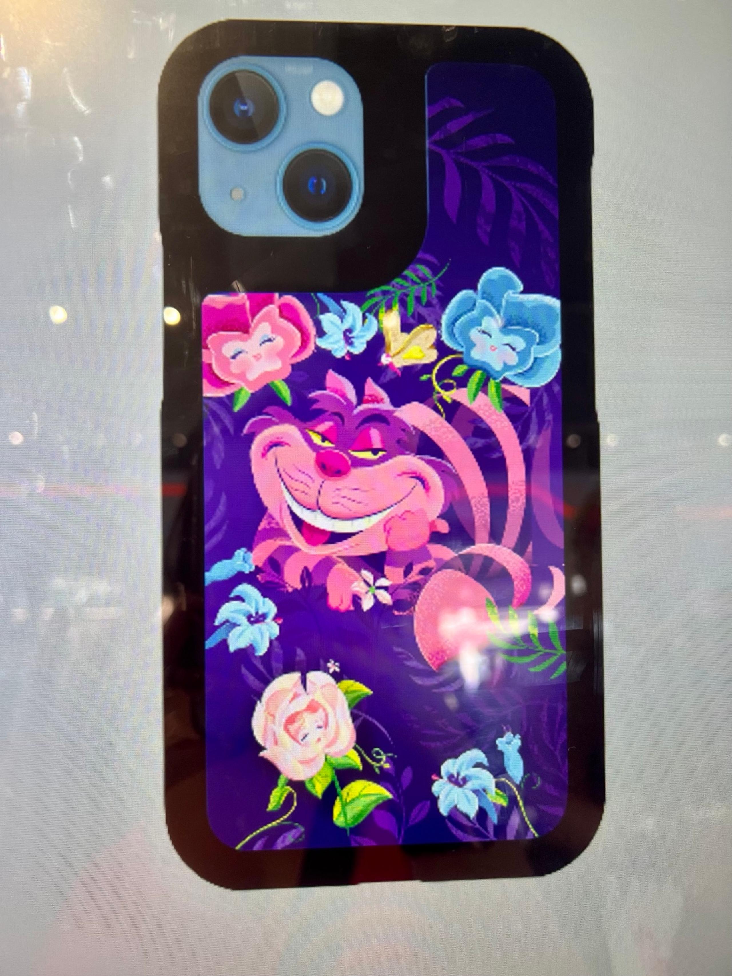 DISNEY PARKS Alice in Wonderland Cheshire Cat iPHONE 15 Pro Max Case New