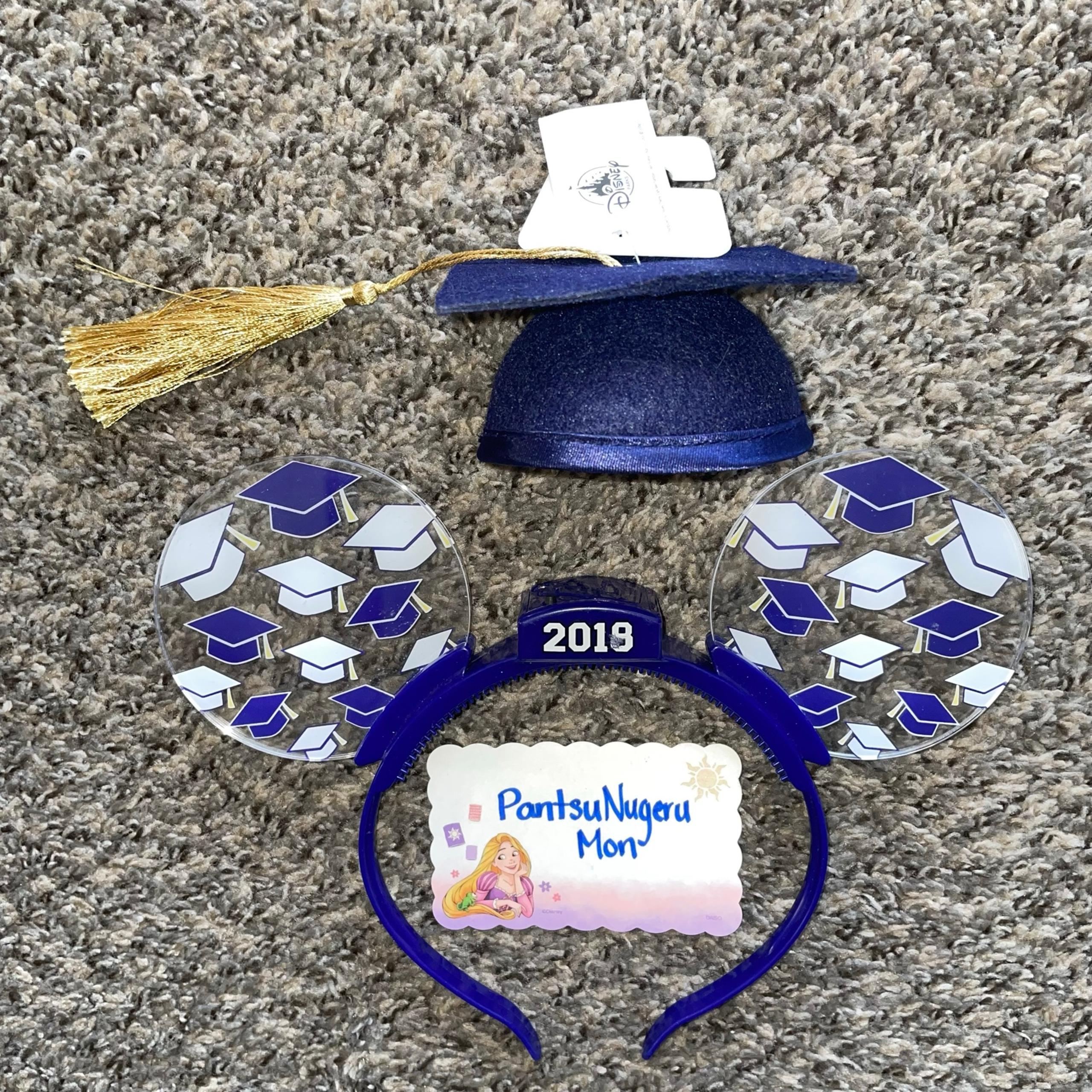 Disney Light-Up Ears Headband - Graduation & Felt Mini Cap