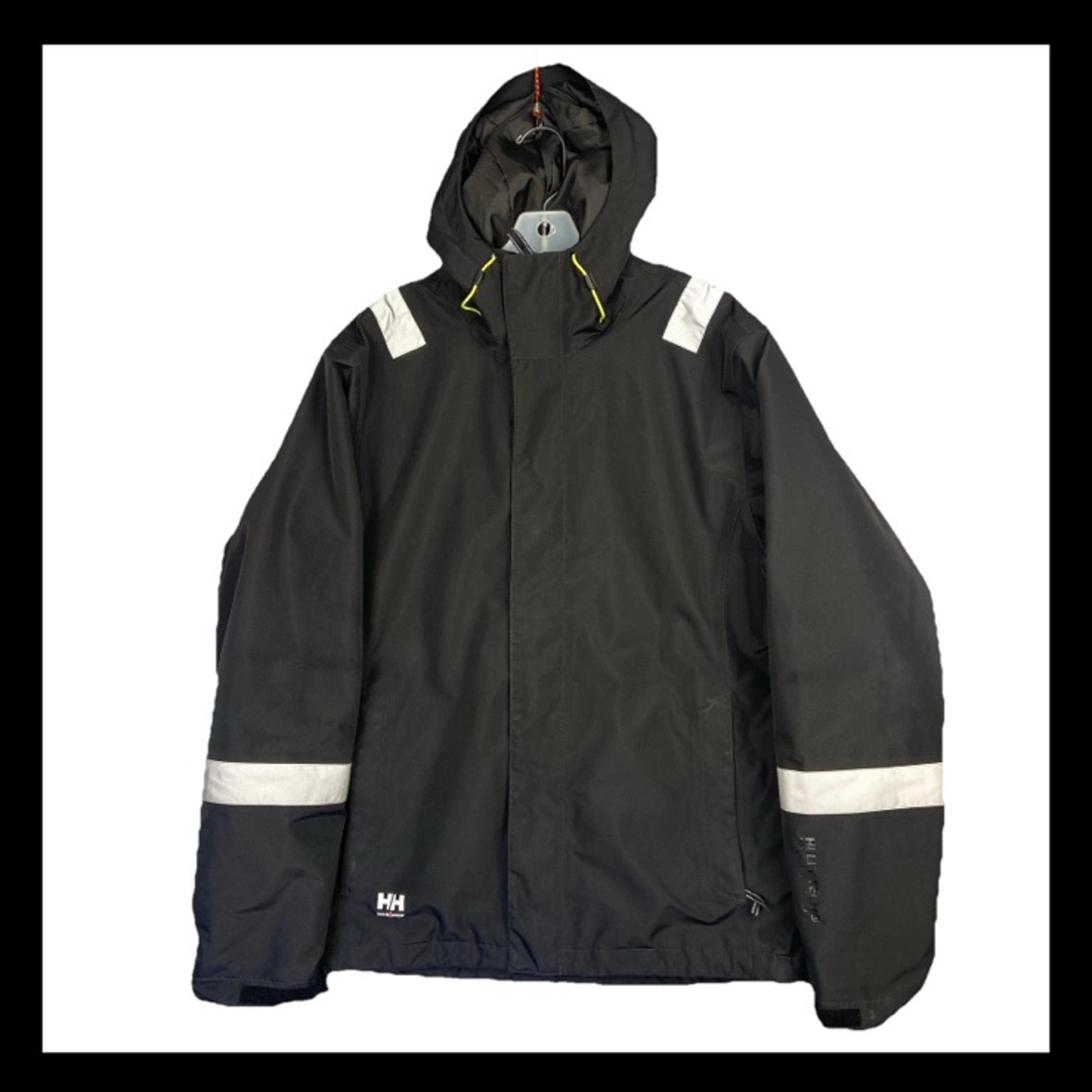Helly Hansen Manchester Insulated Winter Jacket Men’s Large Black Work Wear