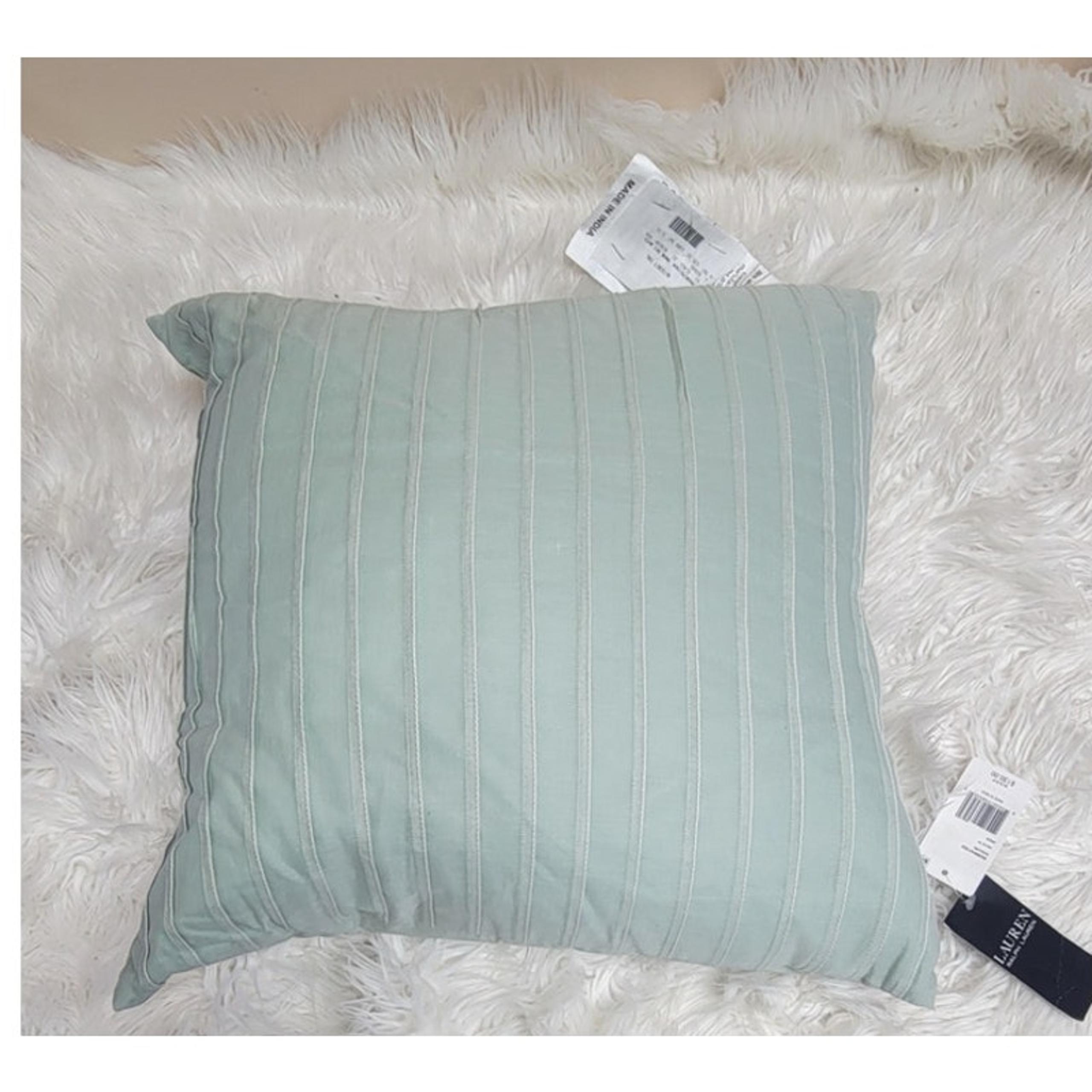 LAUREN RALPH LAUREN Eden Botanical Pleated Decorative Pillow, 20" x 20"