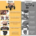 Foldable Baby Stroller Reversible Bassinet, Travel Stroller for Newborn Baby
