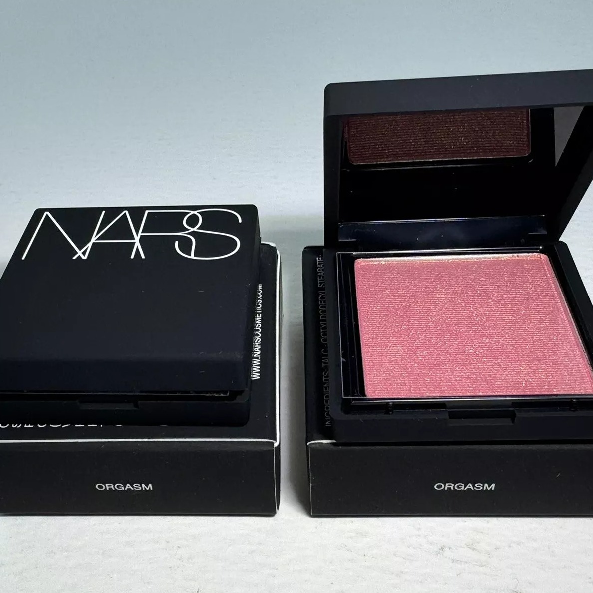 NEW 2 X Nars (Behave Orgasm) Blush .04oz/1.2g Mini Travel Size