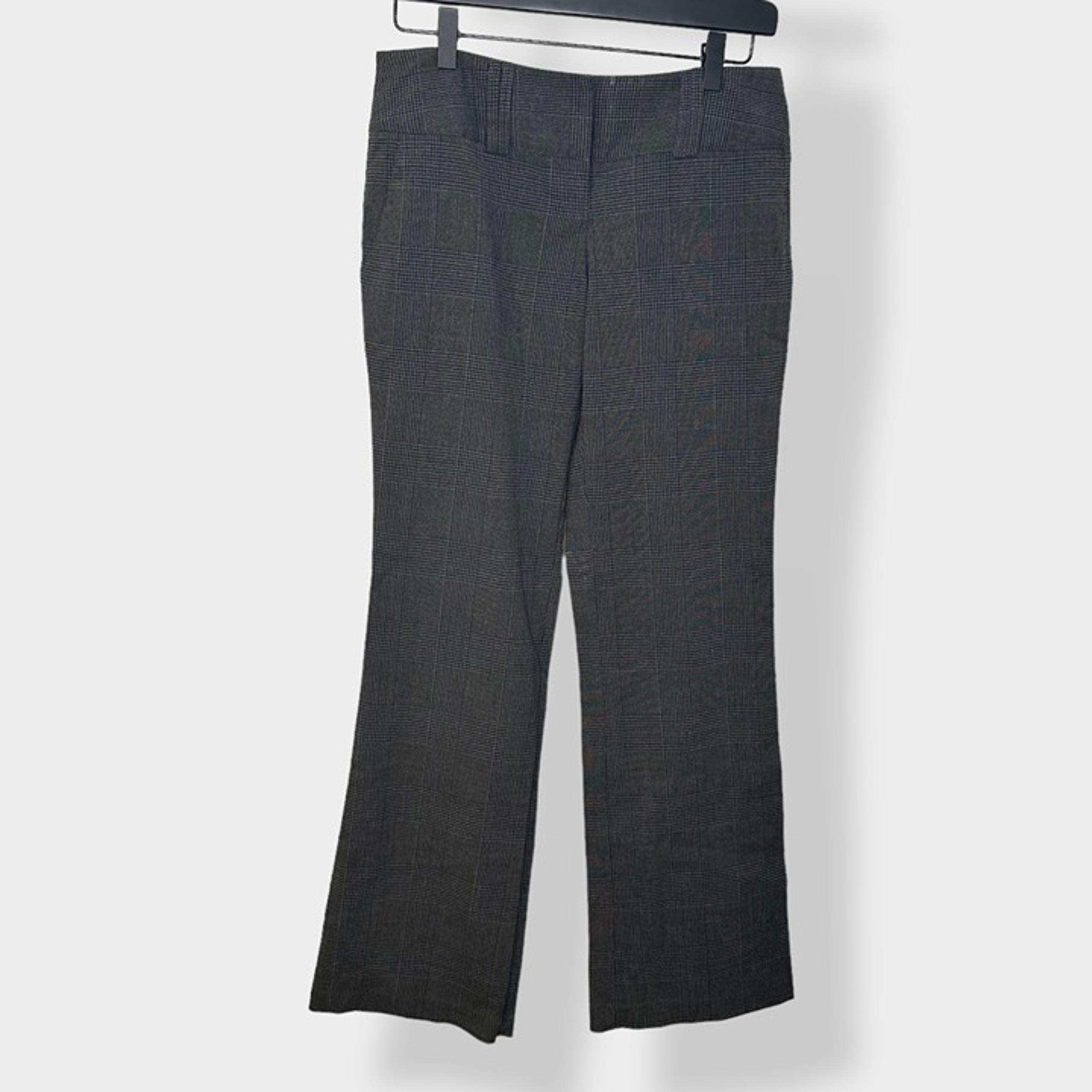 Retro No Boundaries Grey Plaid Dress Pant