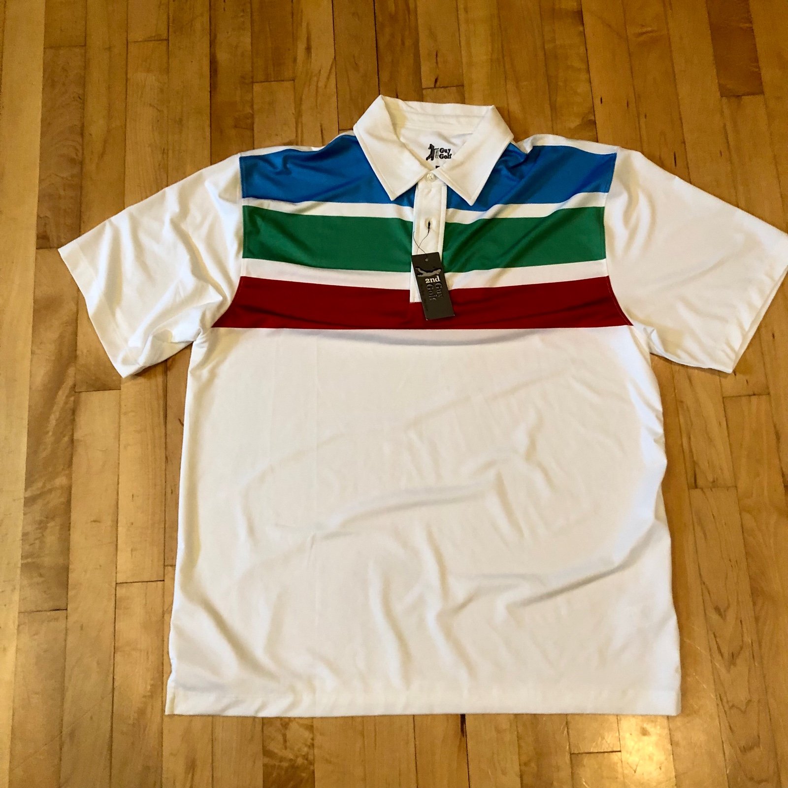 Mens 2nd Guy Golf Shirt (Large)