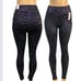 Victorias Secret High Rise Legging 24” inseam 7/8 length metallic animal print 8