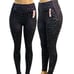 Victorias Secret High Rise Legging 24” inseam 7/8 length metallic animal print 8