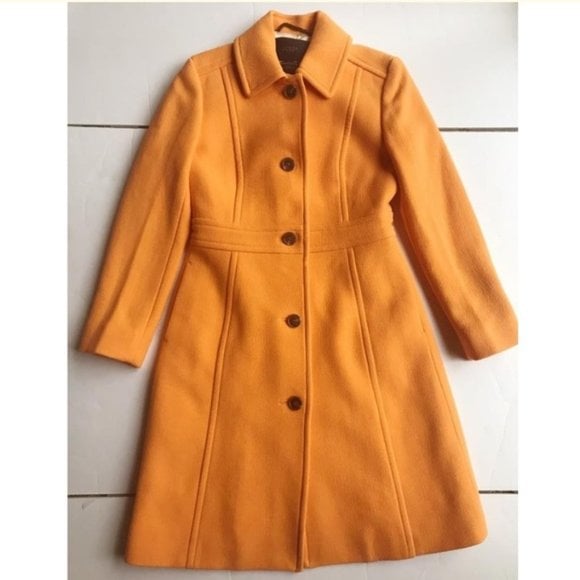 NWOT. JCREW LADY DAY COAT WITH THINSULATE SZ 00P