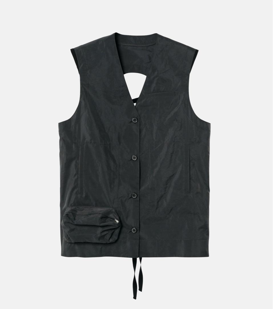 IRENE Sleeveless Vest, Black *Brand New, Unused*