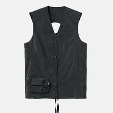 IRENE Sleeveless Vest, Black *Brand New, Unused*