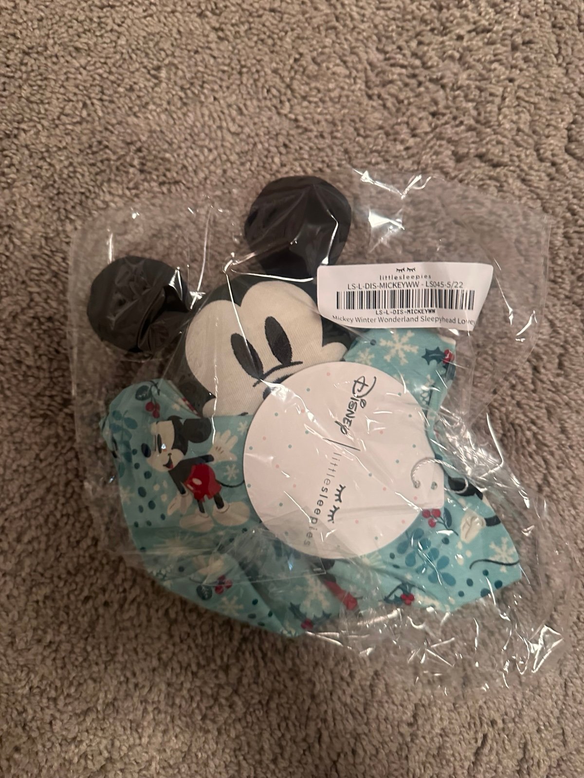 Little Sleepies mickey lovey