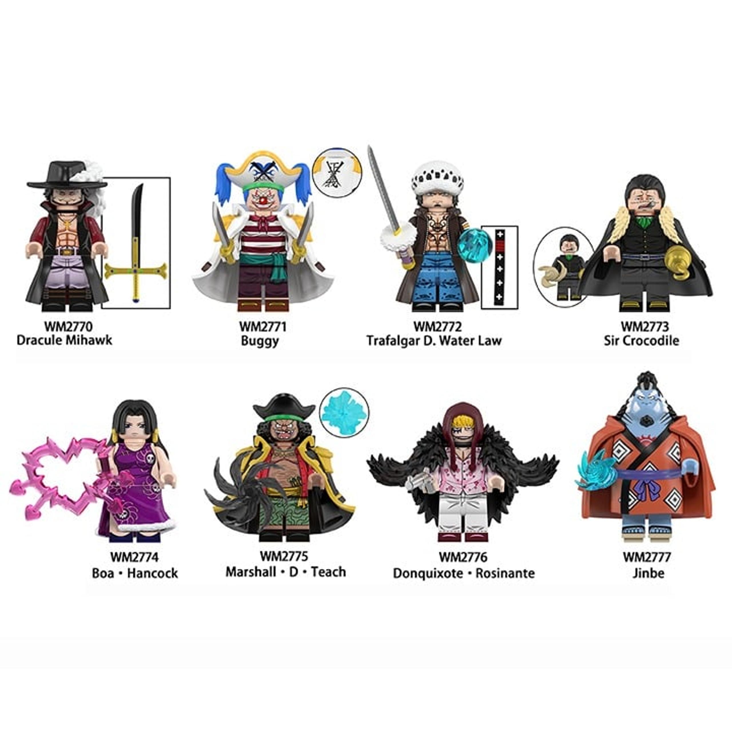 ONE PIECE Custom Minifigures Building Block X 8 Set I