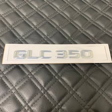 CHROME GLC 350 Fit Mercedes Rear Trunk Emblems Logo Badge Letter Number 3M