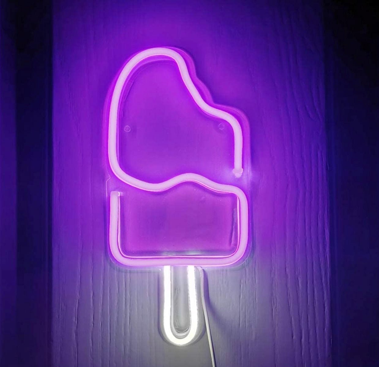 Tasty Purple Popsicle Light Room Decor