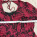 Torrid Burgundy Paisley Tea Length Clip Dot Open Back A-Line Dress Plus Size 1X