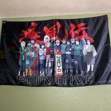 Primitive Naruto Flag