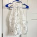 Free People Sweet Meadow Dreams white lace tank top size small