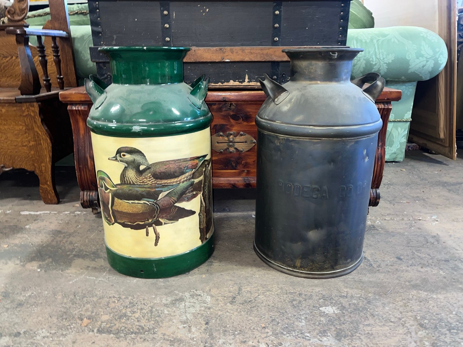 Vintage Milk Cans