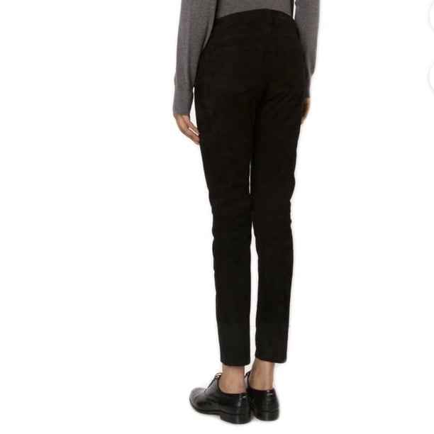 Creatures of the Wind Women's Slim Fit Suede Trous