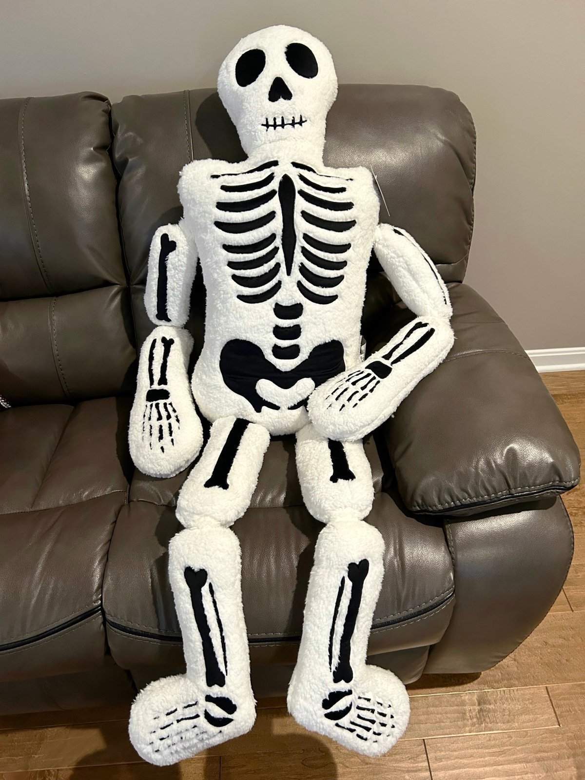 5ft Skeleton Pillow
