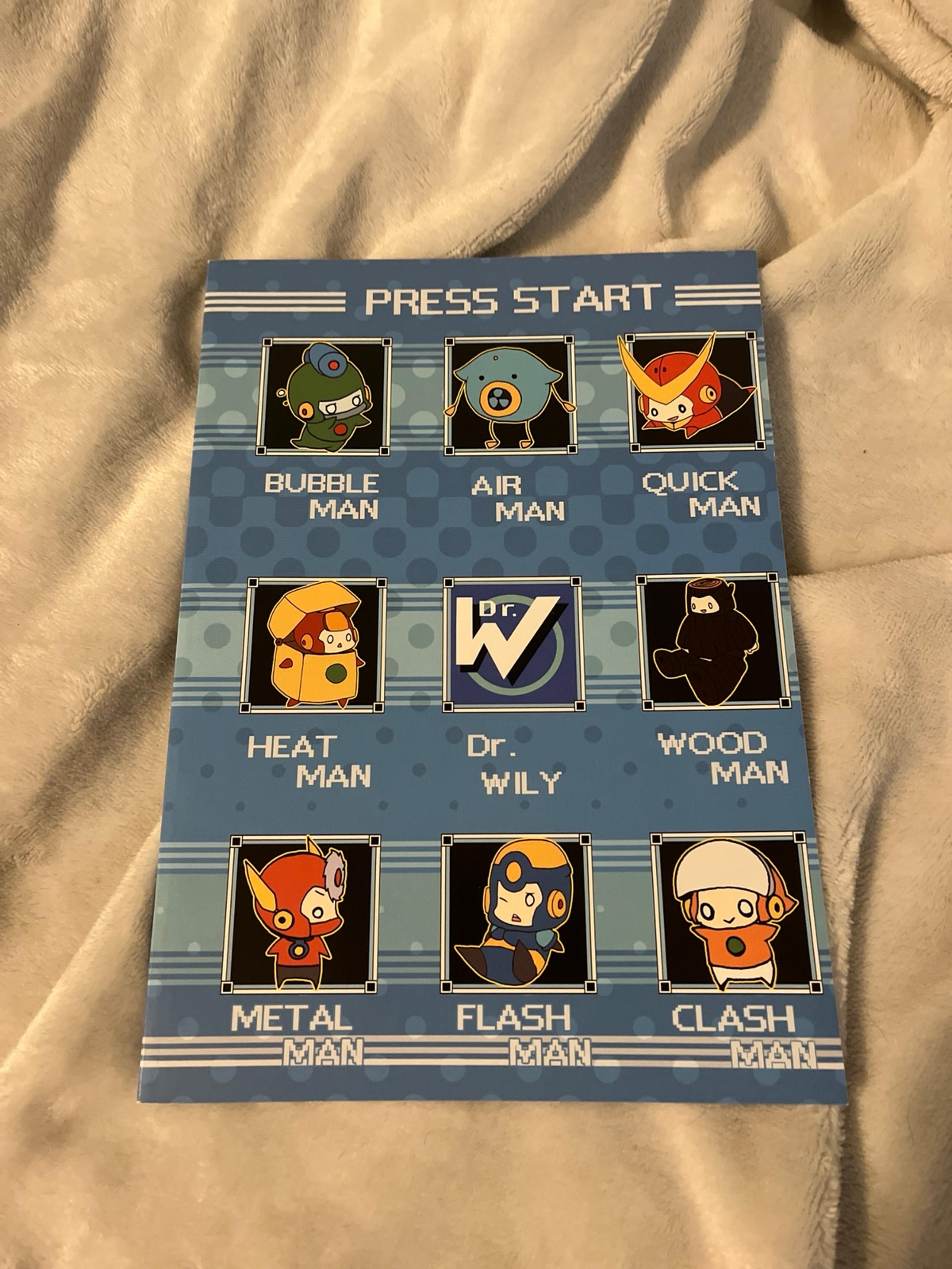 Rockman 2 - Megaman 2 Chibi Doujinshi Fan Book