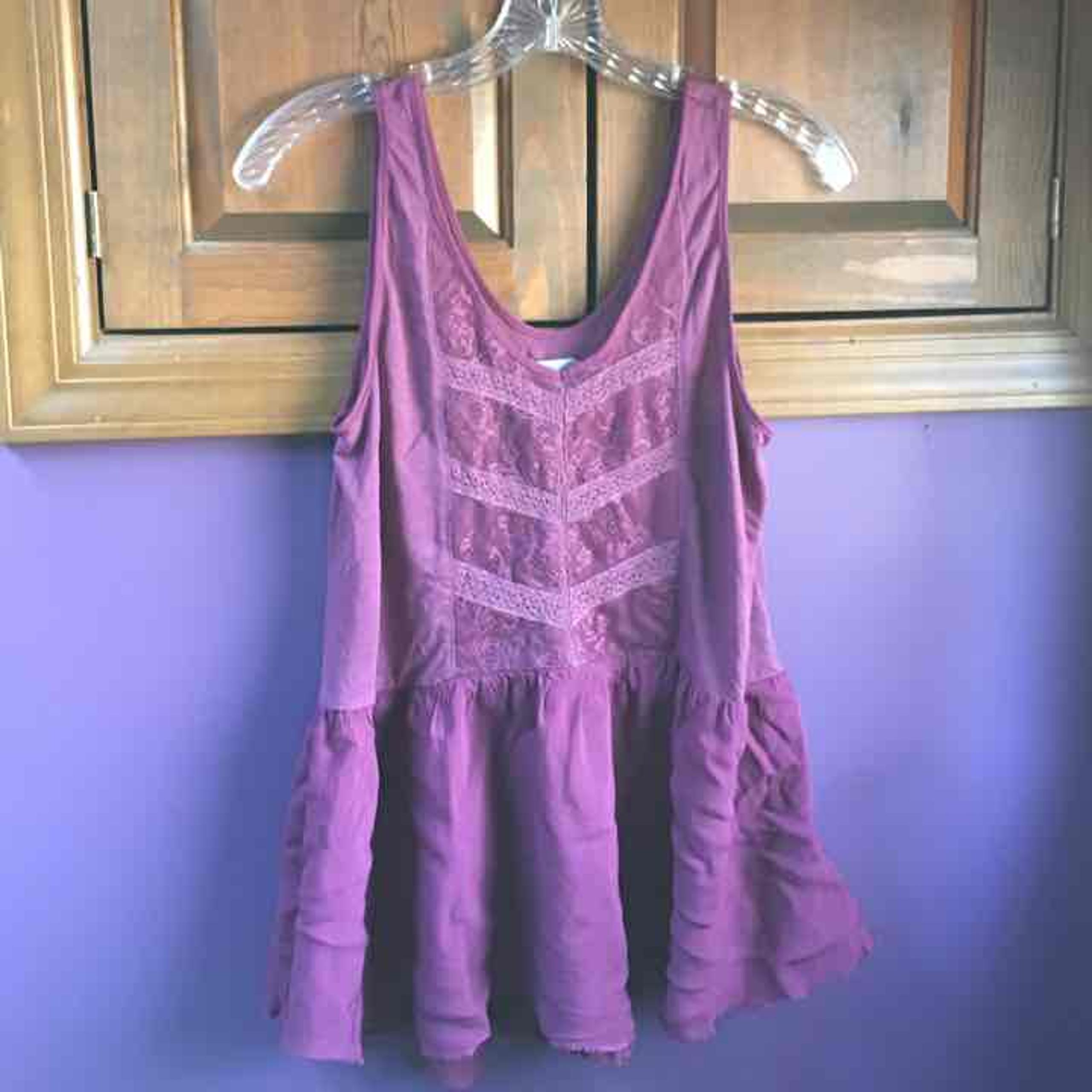 Purple Kimchi Blue Tank Top NWOT