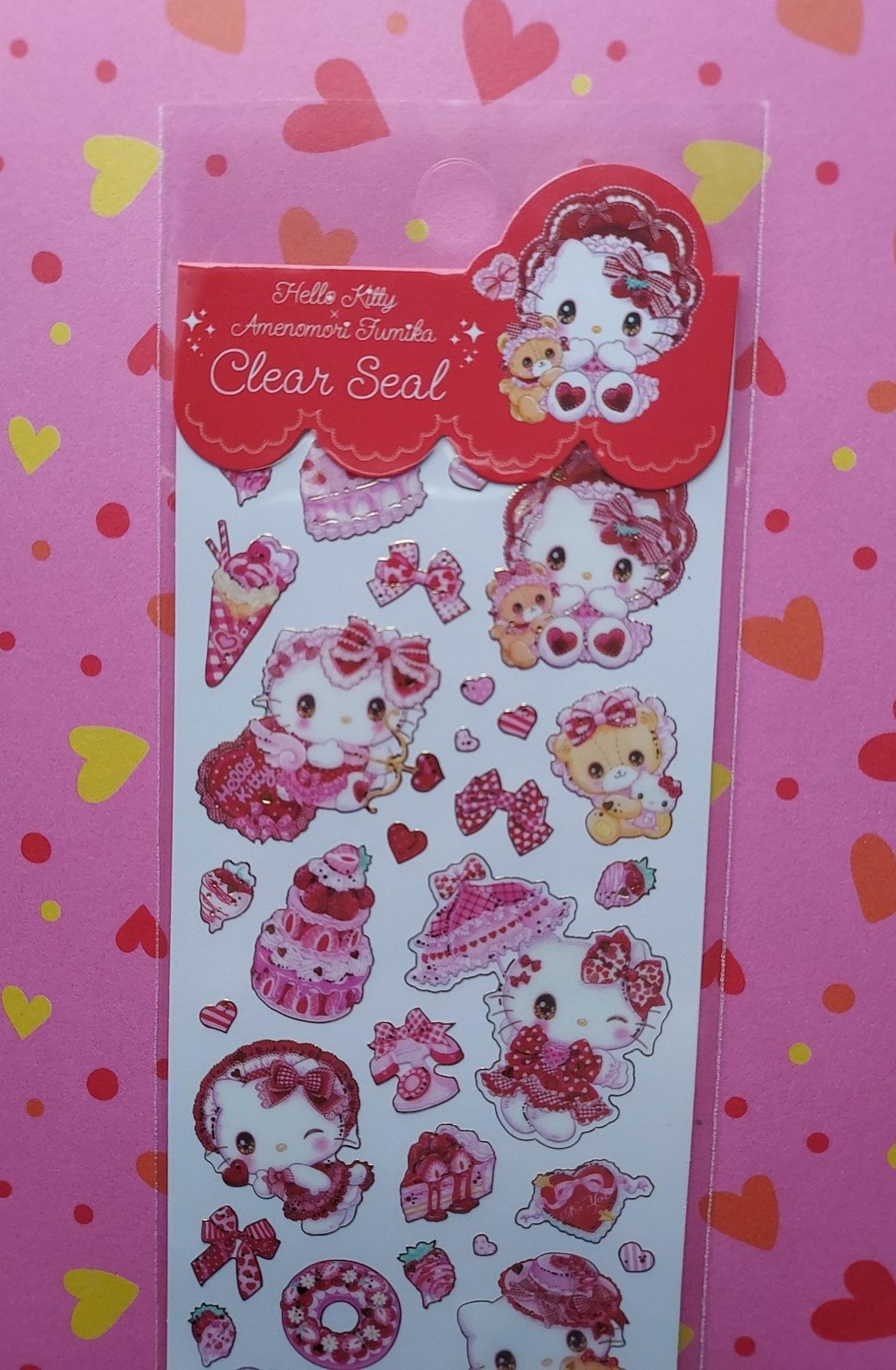 Sanrio hello kitty bear lolita desserts arts stickers stationary deco rare new