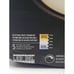 Artika Groove 13 in. 1-Light Black Adjustable CCT Integrated LED Flush Mount