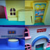 Vintage Fisher-Price Little People Doll House House - Plastic- Missing Door
