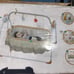 Foldable baby cradle swing, Bluetooth Electric Auto-Swing Baby Cradle Crib