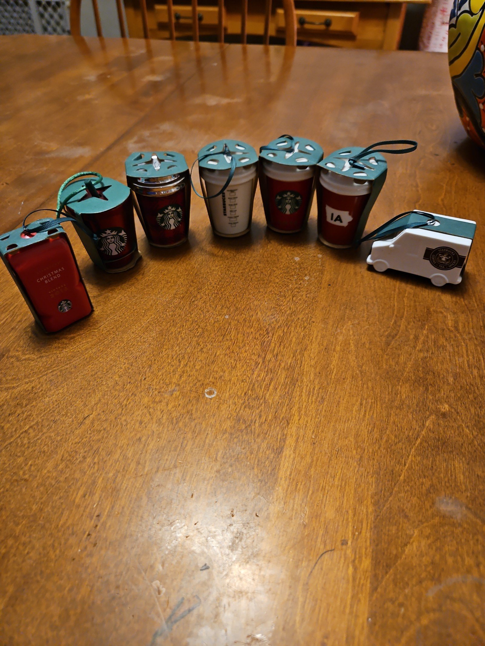 Starbucks christmas ornaments