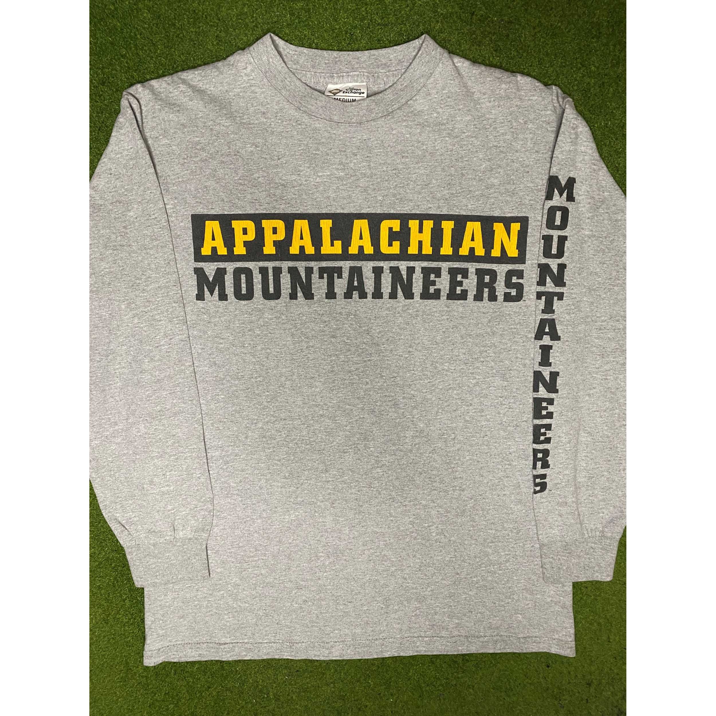 90s Appalachian State Mountaineers - Vintage College Long Sleeve (Medium)