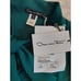 NEW! Oscar de la Renta Teal Silk Flutter Sleeve Tie Blouse Size 2 MSRP 1,526