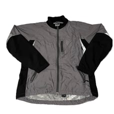 grey black motorcycle jacket racer jacket