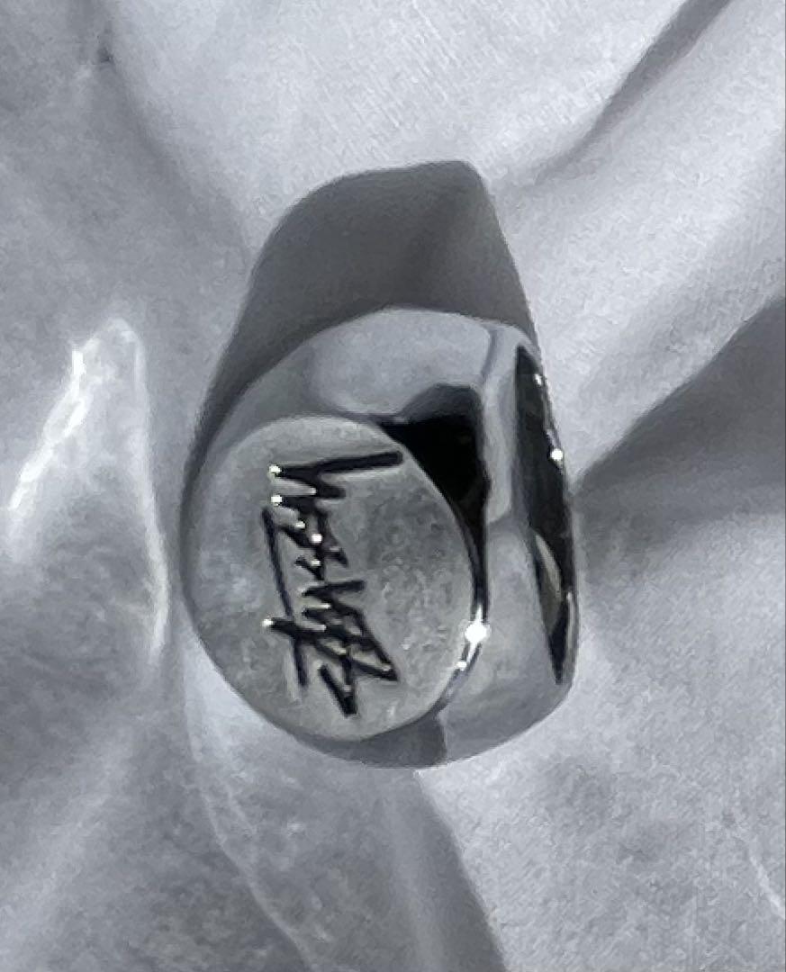 【30％OFF】 Rare Rings L/XL Ring Logo Stussy Old Stussy アクセサリー