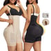 High Quality Butt Lifter Zipper Tummy Shaper Shapewear Beige Small