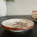 Vintage CHINA LITHOPHANE GEISHA CUP/SAUCER SET OF 2- FLOWERS/BIRD THEME