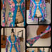 Sexy Stagewear Vintage Robe womens juniors lingerie small medium Dance Dress