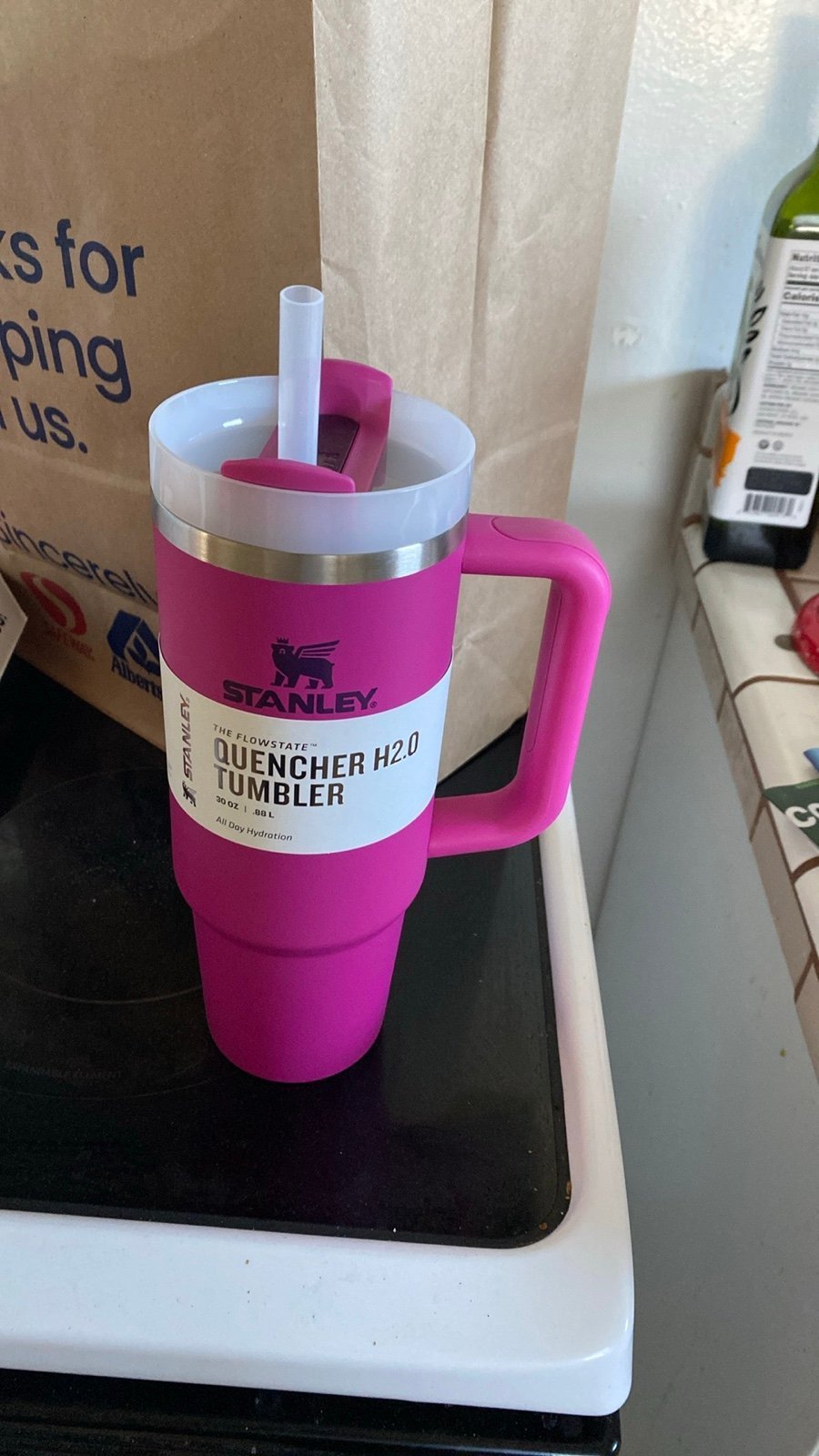 Stanley 40 oz quencher tumbler H2O
