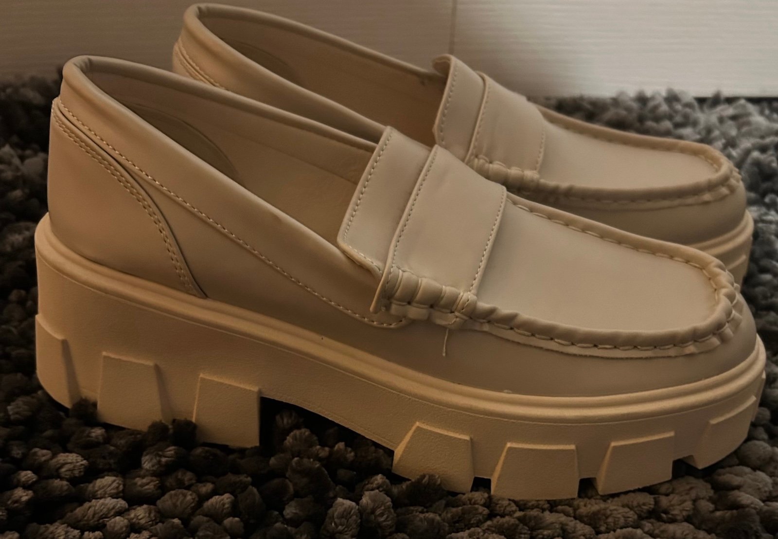 Olivia Miller Chunky Platform Loafers/Shoes Size 8.5