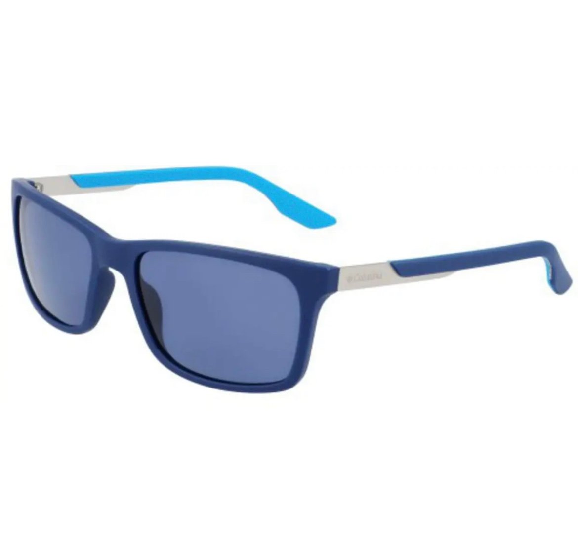 NEW Columbia C 551S 410 Matte Navy RAPID RIVER Sunglasses with Blue Lenses