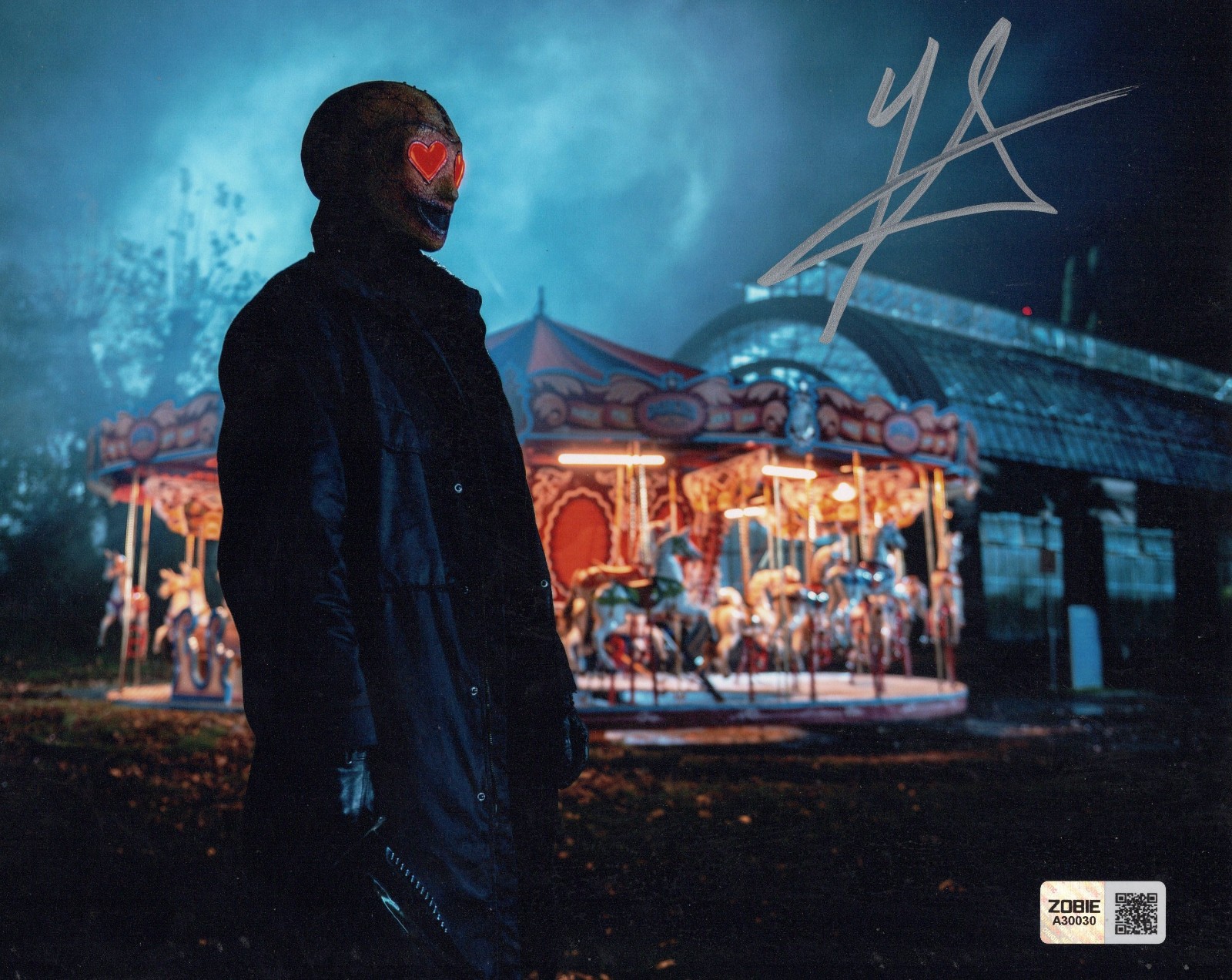 Heart Eyes Yoson An Signed Autograph 8x10 Photo Zobie COA Horror